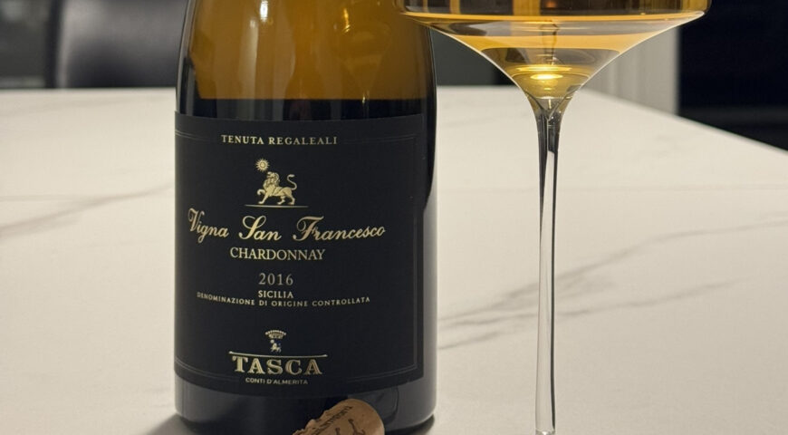 Vigna San Francesco Chardonnay 2016 – Regaleali im Glas, Barrique im Kopf
